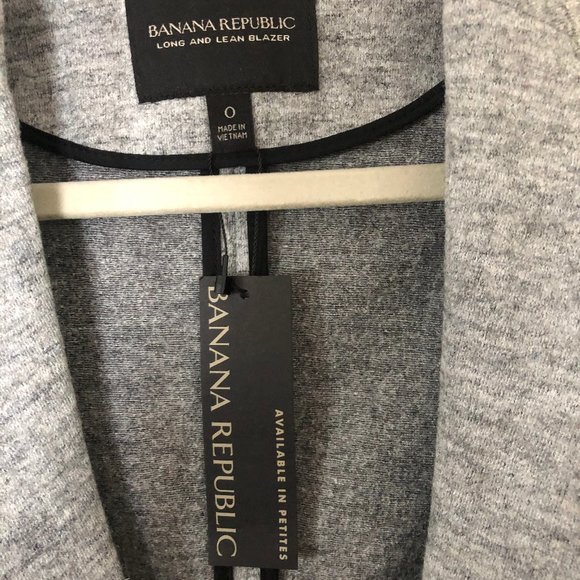 Banana Republic Long and Lean Blazer *NWT* Size 0 - Picture 6 of 8